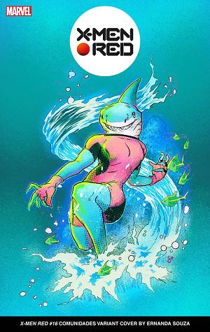 X-Men Red #16 ERNANDA SOUZA COMUNIDADES cover