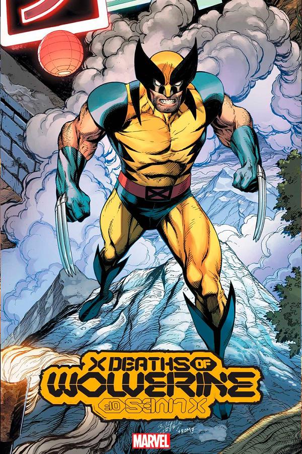 X Deaths Of Wolverine #4 BAGLEY TRADING CARD cover