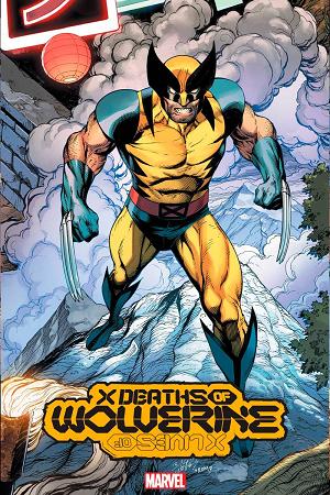 X Deaths Of Wolverine #4 BAGLEY TRADING CARD cover