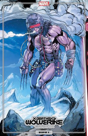 X Deaths Of Wolverine #2 BAGLEY TRADING CARD cover