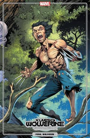 X Lives Of Wolverine #5 BAGLEY TRADING CARD cover
