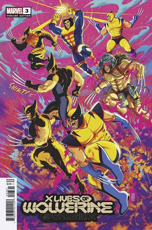X Lives Of Wolverine #3 BARTEL cover
