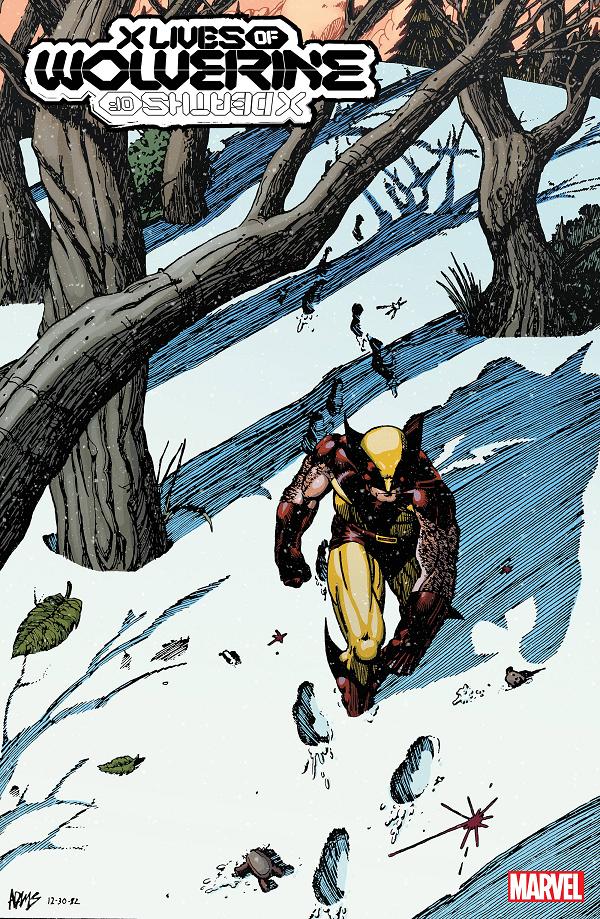 X Lives Of Wolverine #1 100 COPY INCV ADAMS HIDDEN GEM cover