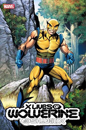 X Lives Of Wolverine #1 BAGLEY TRADING CARD cover