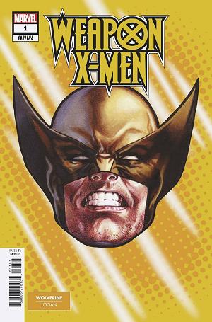 Weapon X-Men #1 MARK BROOKS HEADSHOT cover