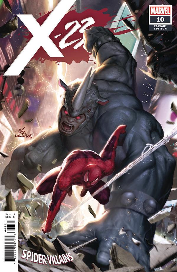 X-23 #10 INHYUK LEE SPIDER-MAN VILLAINS cover