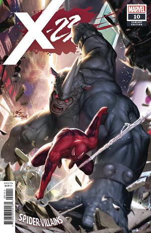 X-23 #10 INHYUK LEE SPIDER-MAN VILLAINS cover