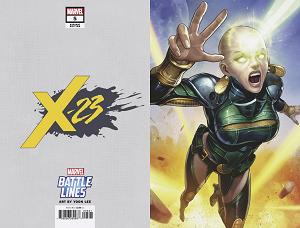 X-23 #5 YOON LEE MARVEL BATTLE LINES cover