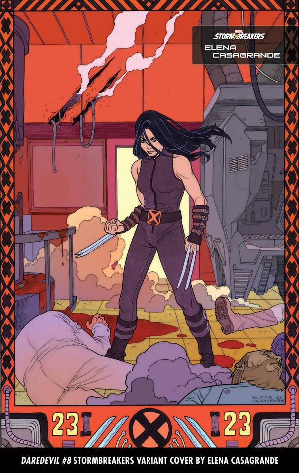 X-23: Deadly Regenesis #1 (OF 5) CASAGRANDE STORMBREAKER cover