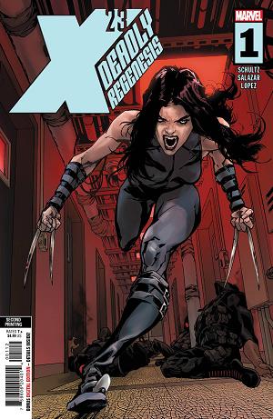 X-23: Deadly Regenesis #1 (OF 5) 2ND PTG ANDRASOFSZKY cover
