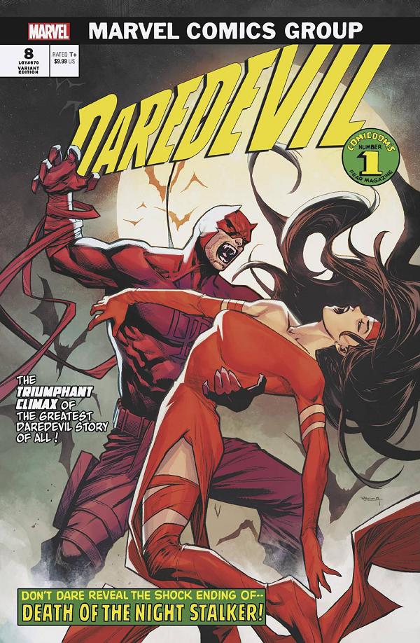 Daredevil #8 STEPHEN SEGOVIA VAMPIRE cover