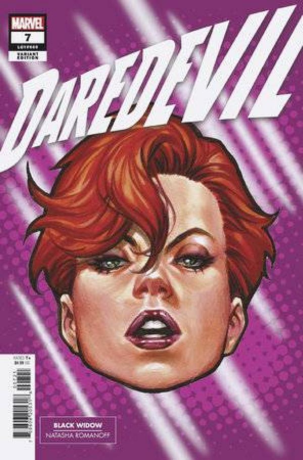 Daredevil #7 MARK BROOKS HEADSHOT cover