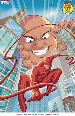 Daredevil #6 BEN SU MARVEL 97 cover