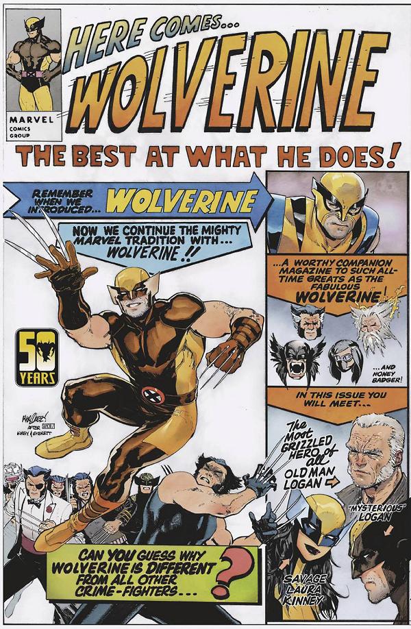 Daredevil #5 MARQUEZ WOLVERINE WOLVERINE WOLVERINE cover
