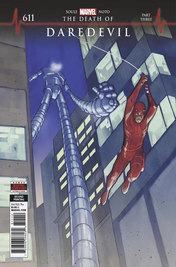 Daredevil #611 2ND PTG NOTO cover