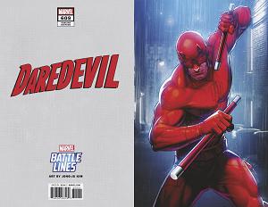 Daredevil #609 JONG JU KIM MARVEL BATTLE LINES cover