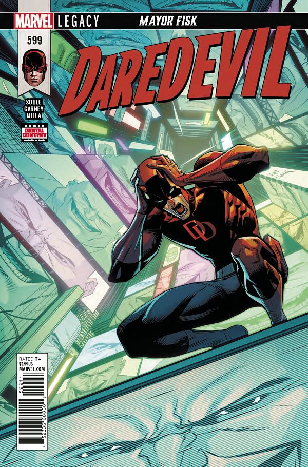 Daredevil #599  cover