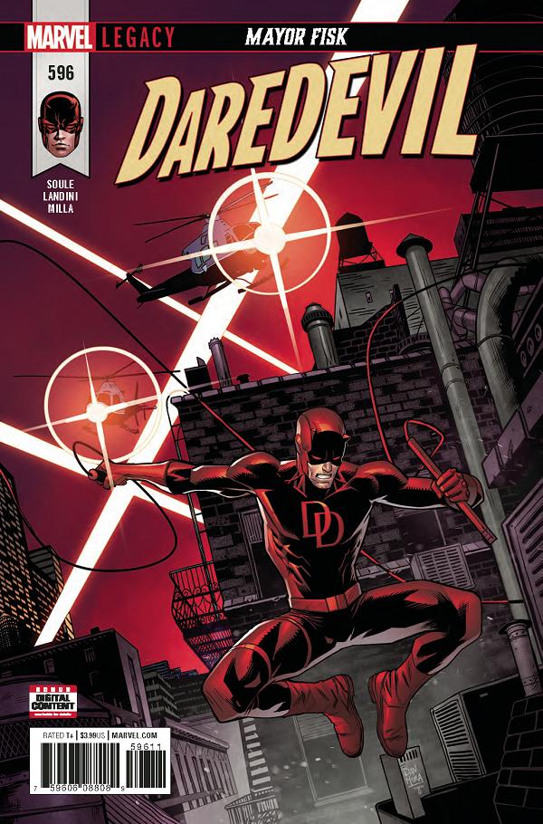 Daredevil #596  cover