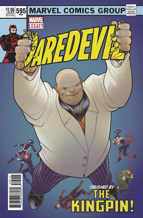 Daredevil #595 2ND PTG TORQUE cover