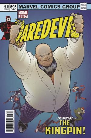 Daredevil #595 2ND PTG TORQUE cover