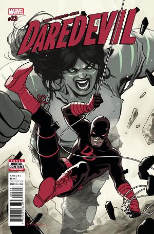 Daredevil #23 cover