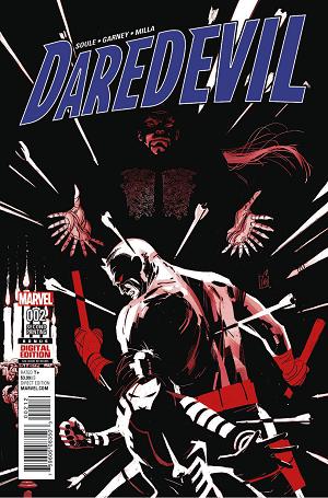 Daredevil #2 GARNEY 2ND PTG cover