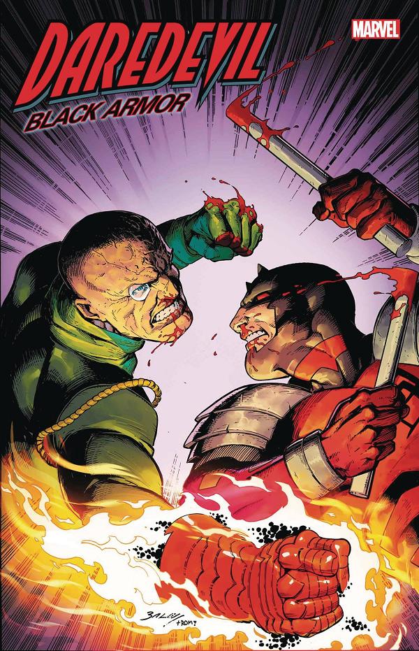 Daredevil: Black Armor #4 cover
