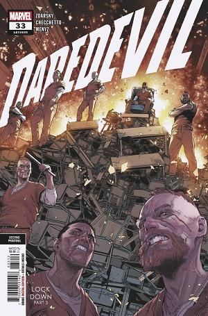 Daredevil #33 2ND PTG cover