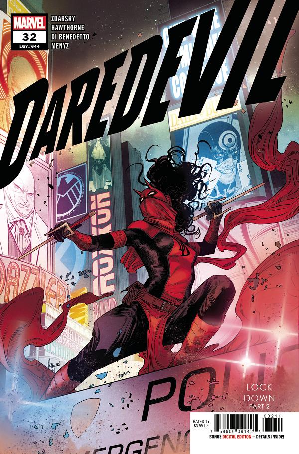 Daredevil #32  cover