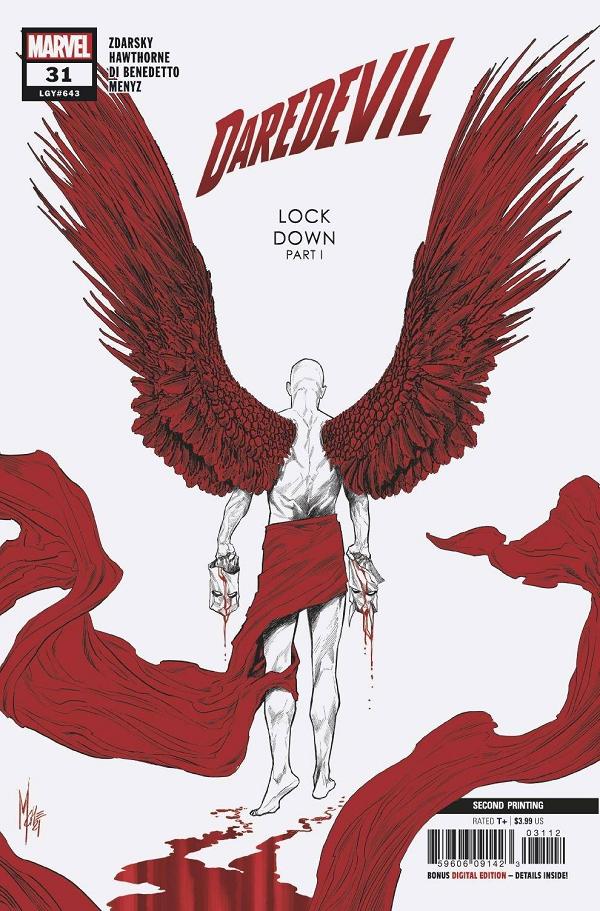 Daredevil #31 2ND PTG cover