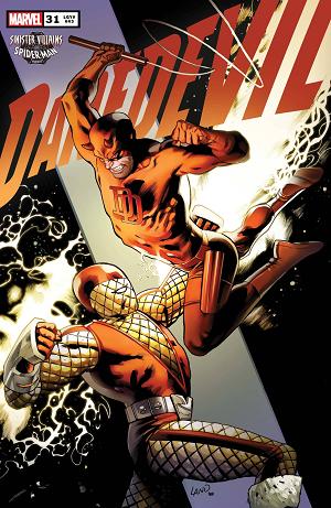 Daredevil #31 LAND SPIDER-MAN VILLAINS cover