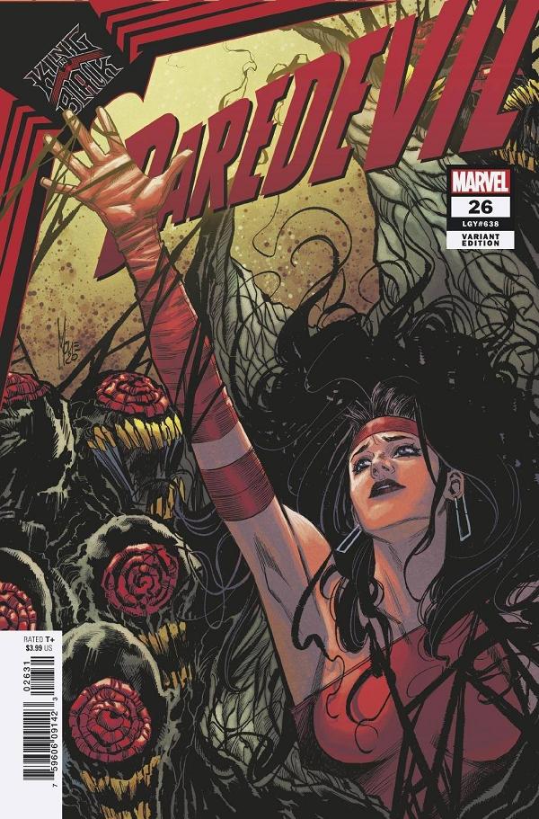 Daredevil #26 CHECCHETTO ELEKTRA cover