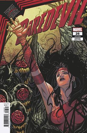 Daredevil #26 CHECCHETTO ELEKTRA cover