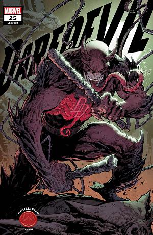 Daredevil #25 LASHLEY KNULLIFIED cover