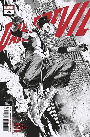 Daredevil #25 3RD PTG CHECCHETTO cover