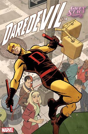 Daredevil #18 RIVERA GWEN STACY cover