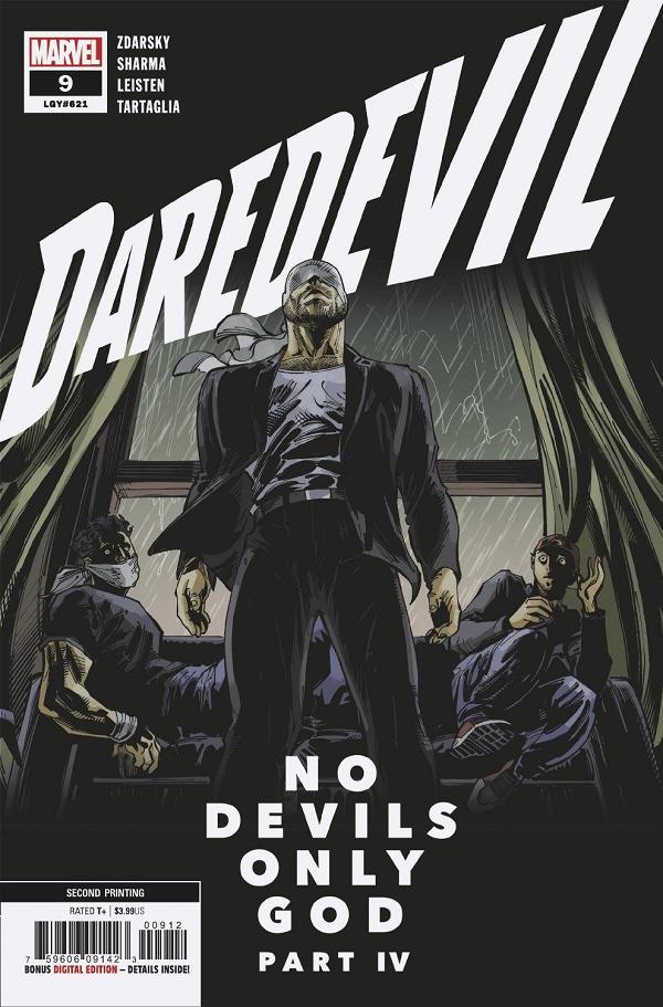 Daredevil #9 2ND PTG SHARMA cover