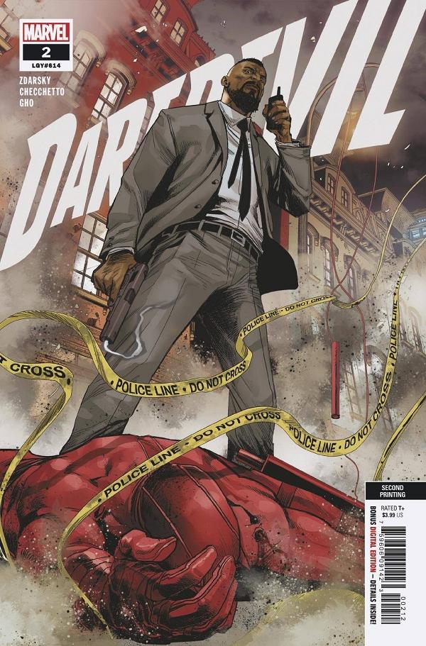 Daredevil #2 2ND PTG CHECCHETTO cover