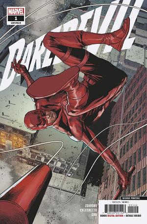 Daredevil #1 2ND PTG CHECCHETTO cover