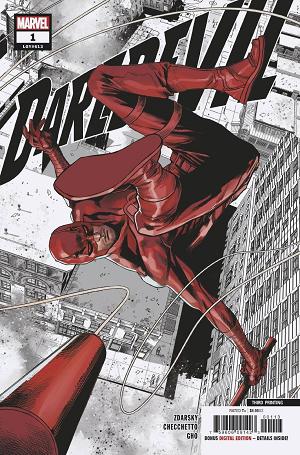 Daredevil #1 3RD PTG CHECCHETTO cover