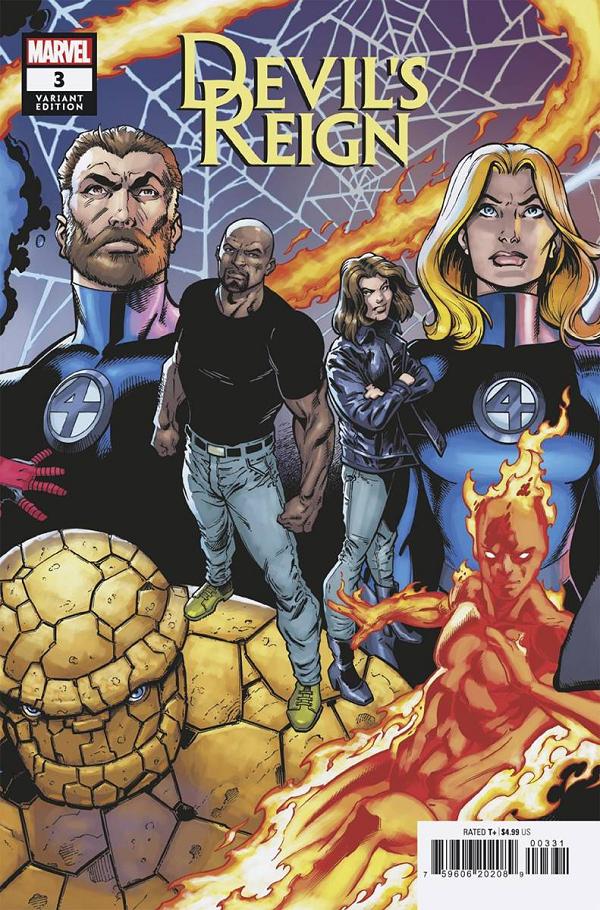 Devils Reign #3 (OF 6) BAGLEY CONNECTING cover