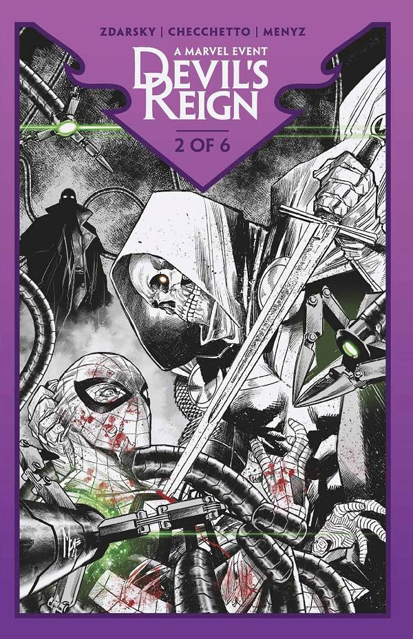 Devils Reign #2 (OF 6) 2ND PTG CHECCHETTO cover