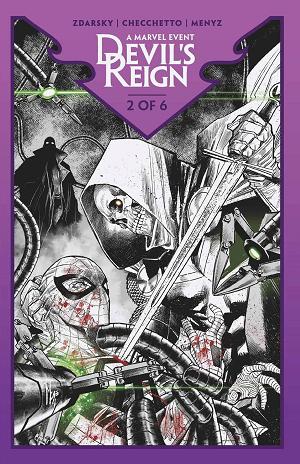 Devils Reign #2 (OF 6) 2ND PTG CHECCHETTO cover