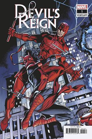 Devils Reign #1 (OF 6) BAGLEY CONNECTING cover