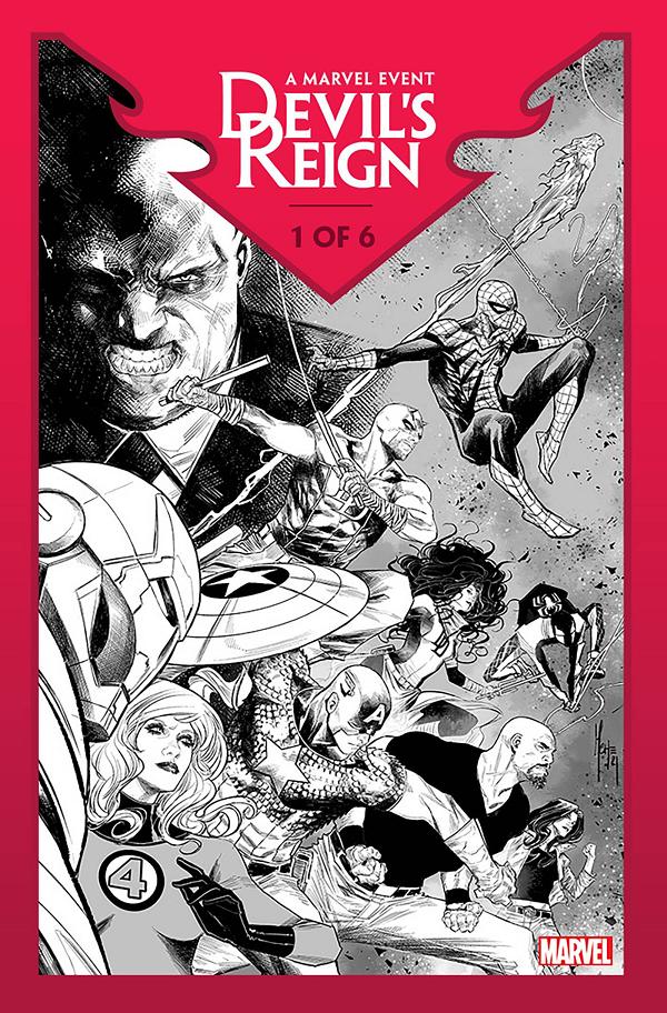 Devils Reign #1 (OF 6) 2ND PTG CHECCHETTO cover