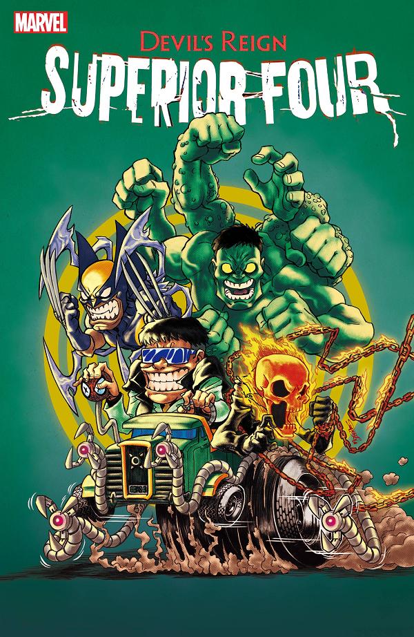 Devils Reign: Superior Four #2 (OF 3) SUPERLOG cover