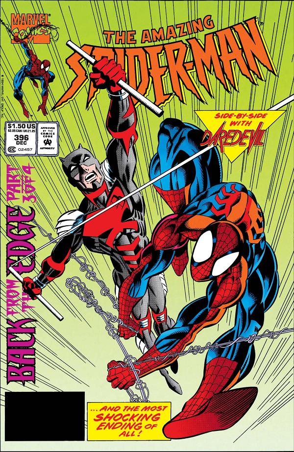 Amazing Spider-Man #396  cover