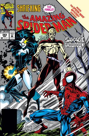 Amazing Spider-Man #393  cover