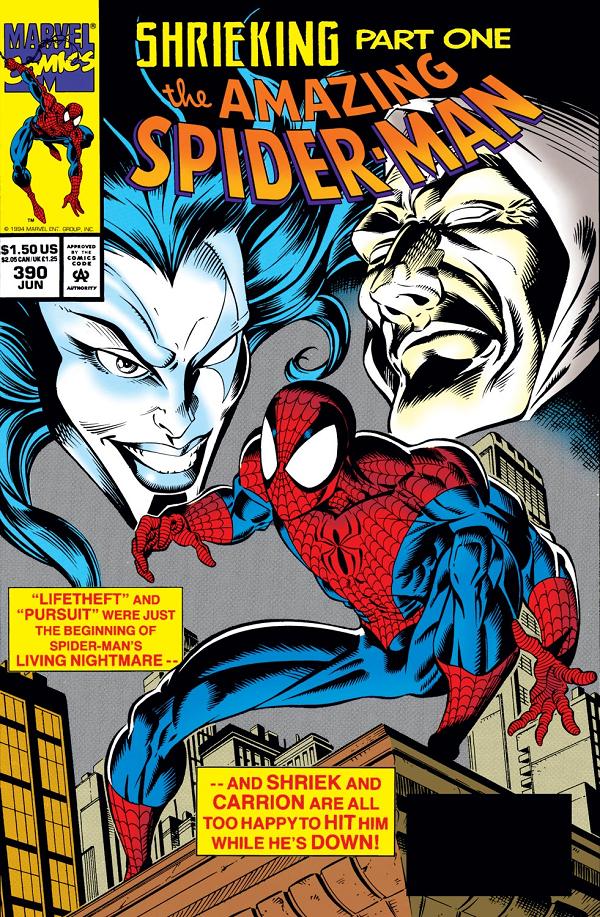 Amazing Spider-Man #390  cover