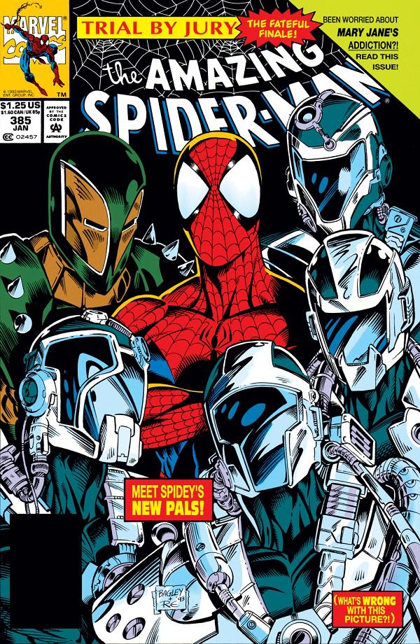 Amazing Spider-Man #385  cover